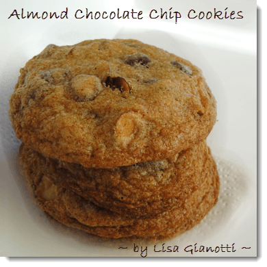 Almond Chocolate Chip Cookies