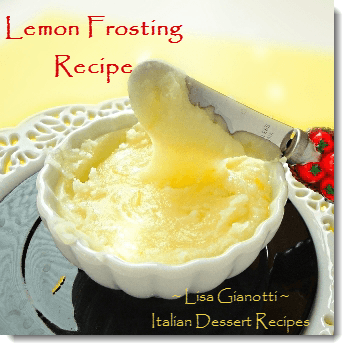 lemon frosting recipe